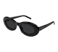SAINT LAURENT SL 594 008 Woman Sunglasses Acetate Black Black Round