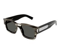 SAINT LAURENT SL 617 004 Man Sunglasses Acetate Havana Grey Squared Normal
