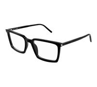 SAINT LAURENT SL 624 001 Unisex Optical frames Acetate Black Transparent Squared