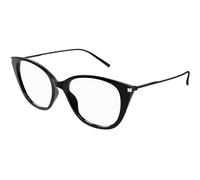 SAINT LAURENT SL 627 001 Woman Optical frames Acetate Black Transparent Cat Eye