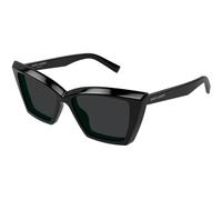 SAINT LAURENT SL 657 001 Woman Sunglasses Acetate Black Black Cat Eye