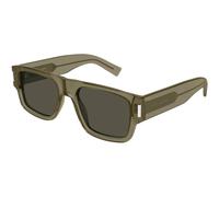 SAINT LAURENT SL 659 003 Man Sunglasses Acetate Brown Grey Squared