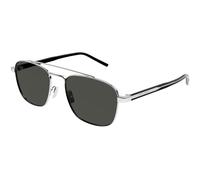 SAINT LAURENT SL 665 002 Unisex Sunglasses Metal Silver Grey Pilot