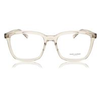 SAINT LAURENT SL 672 004 Man Optical frames Acetate Beige Transparent Squared