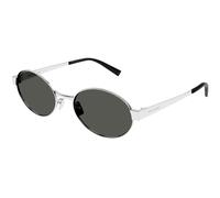SAINT LAURENT SL 692 002 Woman Sunglasses Metal Silver Grey Round