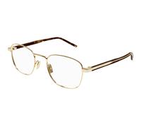 SAINT LAURENT SL 699 003 Unisex Optical frames Metal Gold Transparent Round