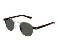 SAINT LAURENT SL 707 001 Man Sunglasses Metal Silver Grey Round