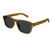 SAINT LAURENT SL 710 004 Man Sunglasses Acetate Brown Grey Squared