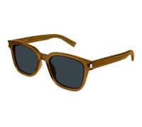 SAINT LAURENT SL 711 004 Man Sunglasses Acetate Brown Grey Squared