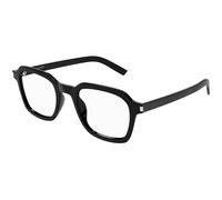 SAINT LAURENT SL 715 SLIM OPT 001 Unisex Optical frames Acetate Black Transparent Squared