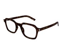 SAINT LAURENT SL 715 SLIM OPT 002 Unisex Optical frames Acetate Havana Transparent Squared