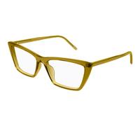 Saint Laurent SL 737 MICA THIN OPT Women's Glasses, Green, Size 54