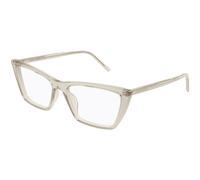Saint Laurent SL 737 MICA THIN OPT Women's Glasses, Yellow, Size 54