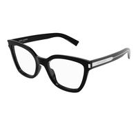 SAINT LAURENT SL 748 001 Woman Optical frames Acetate Black Transparent Cat Eye