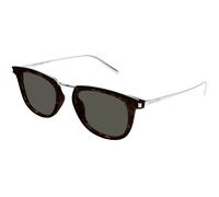 SAINT LAURENT SL 753 002 Unisex Sunglasses Acetate Havana Grey Round