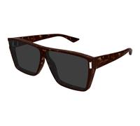 SAINT LAURENT Unisex SL 756 002 Sunglasses Bio-inject Havana Grey Squared