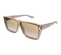SAINT LAURENT SL 756 003 Unisex Sunglasses Bio-inject Yellow Brown Squared