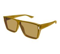 SAINT LAURENT SL 756 004 Unisex Sunglasses Bio-inject Brown Brown Squared