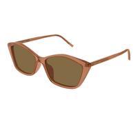SAINT LAURENT SL 775 007 Woman Sunglasses Acetate Brown Brown Cat Eye