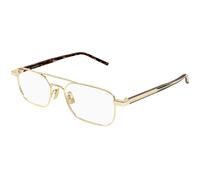 SAINT LAURENT SL 780 002 Man Optical frames Metal Gold Transparent Squared