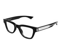 SAINT LAURENT SL 789 JACQUES OPT 001 Man Optical frames Acetate Black Transparent Squared