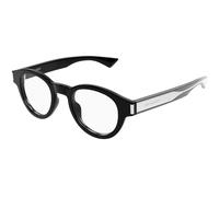 SAINT LAURENT SL 792 001 Unisex Optical frames Acetate Black Transparent Round