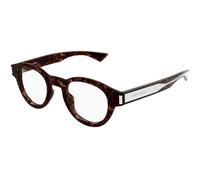 SAINT LAURENT SL 792 002 Unisex Optical frames Acetate Havana Transparent Round