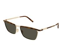 SAINT LAURENT SL 795 JOE 001 Man Sunglasses Metal Gold Grey Squared