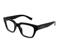 SAINT LAURENT SL 804 001 Unisex Optical frames Acetate Black Transparent Squared