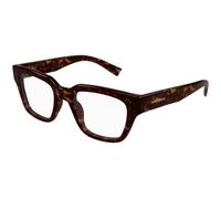 SAINT LAURENT SL 804 002 Unisex Optical frames Acetate Havana Transparent Squared