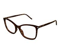 SAINT LAURENT SL 835 002 Woman Optical frames Acetate Havana Transparent Cat Eye