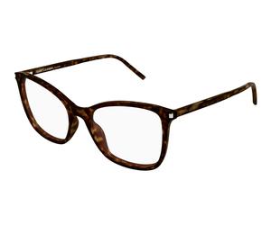 SAINT LAURENT SL 835 002 Woman Optical frames Acetate Havana Transparent Cat Eye