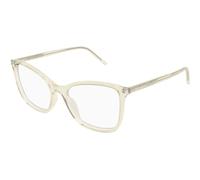 SAINT LAURENT SL 835 004 Woman Optical frames Acetate Yellow Transparent Cat Eye