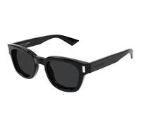 SAINT LAURENT SL 838 005 Unisex Sunglasses Acetate Black Black Round