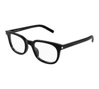 SAINT LAURENT SL 840 001 Unisex Optical frames Acetate Black Transparent Round