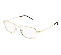 SAINT LAURENT SL 844 003 Man Optical frames Metal Gold Transparent Squared