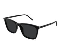 SAINT LAURENT SL 851 001 Unisex Sunglasses Acetate Black Black Squared