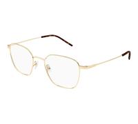 SAINT LAURENT SL 852 006 Unisex Optical frames Metal Gold Transparent Round
