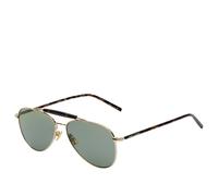Saint Laurent SL 864 Sunglasses Gold/Green One Size
