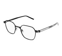SAINT LAURENT SL 883 001 Unisex Optical frames Metal Black Transparent Round