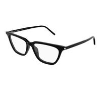 SAINT LAURENT SL 889 SULPICE THIN OPT 001 Woman Optical frames Acetate Black Transparent Cat Eye