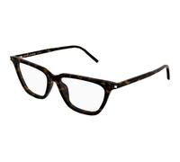 SAINT LAURENT SL 889 SULPICE THIN OPT 002 Woman Optical frames Acetate Havana Transparent Cat Eye