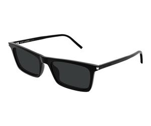Saint Laurent SL 890 BETTY THIN 001 Men's Sunglasses Black Size 54