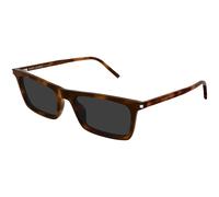 SAINT LAURENT SL 890 BETTY THIN 003 Unisex Sunglasses Acetate Havana Grey Squared