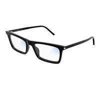 SAINT LAURENT SL 890 BETTY THIN 006 Unisex Sunglasses Acetate Black Transparent Squared