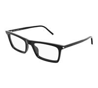 SAINT LAURENT SL 890 BETTY THIN OPT 001 Unisex Optical frames Acetate Black Transparent Squared