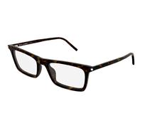 SAINT LAURENT SL 890 BETTY THIN OPT 002 Unisex Optical frames Acetate Havana Transparent Squared