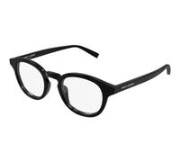 SAINT LAURENT SL 907 004 Man Optical frames Acetate Black Transparent Cat Eye