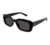 SAINT LAURENT SL M130 001 Woman Sunglasses Acetate Black Black Squared Normal