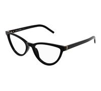 SAINT LAURENT SL M138 001 Woman Optical frames Acetate Black Transparent Cat Eye